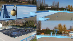 Areál koupaliště Hulín - sdružené snímky