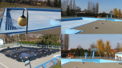 Areál koupaliště Hulín - sdružené snímky