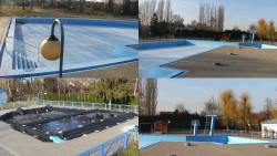 Areál koupaliště Hulín - sdružené snímky