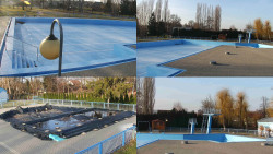 Areál koupaliště Hulín - sdružené snímky