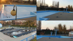 Areál koupaliště Hulín - sdružené snímky