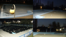 Areál koupaliště Hulín - sdružené snímky