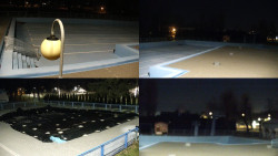 Areál koupaliště Hulín - sdružené snímky