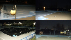 Areál koupaliště Hulín - sdružené snímky