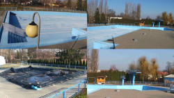 Areál koupaliště Hulín - sdružené snímky