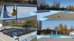 Areál koupaliště Hulín - sdružené snímky