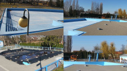 Areál koupaliště Hulín - sdružené snímky