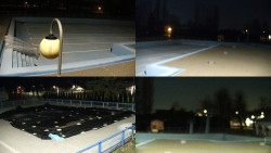 Areál koupaliště Hulín - sdružené snímky