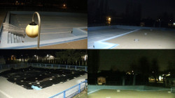 Areál koupaliště Hulín - sdružené snímky