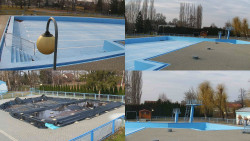 Areál koupaliště Hulín - sdružené snímky