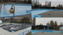 Areál koupaliště Hulín - sdružené snímky