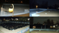 Areál koupaliště Hulín - sdružené snímky