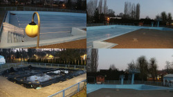 Areál koupaliště Hulín - sdružené snímky