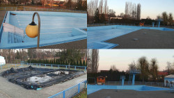 Areál koupaliště Hulín - sdružené snímky