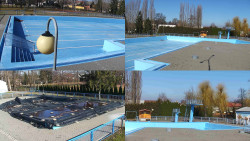 Areál koupaliště Hulín - sdružené snímky