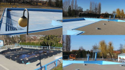 Areál koupaliště Hulín - sdružené snímky