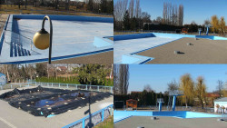 Areál koupaliště Hulín - sdružené snímky