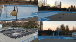 Areál koupaliště Hulín - sdružené snímky