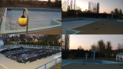 Areál koupaliště Hulín - sdružené snímky