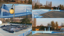 Areál koupaliště Hulín - sdružené snímky