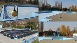 Areál koupaliště Hulín - sdružené snímky