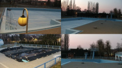 Areál koupaliště Hulín - sdružené snímky