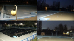 Areál koupaliště Hulín - sdružené snímky