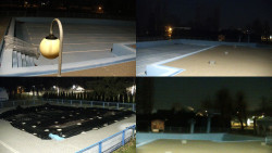 Areál koupaliště Hulín - sdružené snímky