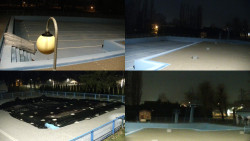 Areál koupaliště Hulín - sdružené snímky