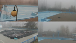 Areál koupaliště Hulín - sdružené snímky