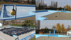 Areál koupaliště Hulín - sdružené snímky