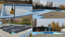 Areál koupaliště Hulín - sdružené snímky