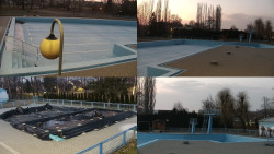 Areál koupaliště Hulín - sdružené snímky