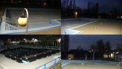 Areál koupaliště Hulín - sdružené snímky