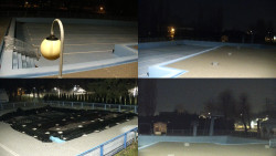 Areál koupaliště Hulín - sdružené snímky