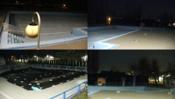 Areál koupaliště Hulín - sdružené snímky