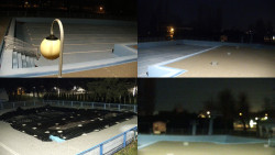 Areál koupaliště Hulín - sdružené snímky