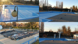 Areál koupaliště Hulín - sdružené snímky