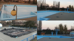 Areál koupaliště Hulín - sdružené snímky