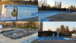 Areál koupaliště Hulín - sdružené snímky