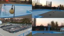 Areál koupaliště Hulín - sdružené snímky