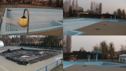 Areál koupaliště Hulín - sdružené snímky