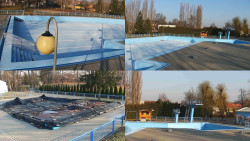 Areál koupaliště Hulín - sdružené snímky