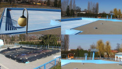 Areál koupaliště Hulín - sdružené snímky