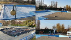 Areál koupaliště Hulín - sdružené snímky