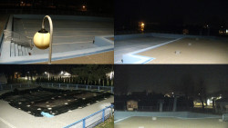 Areál koupaliště Hulín - sdružené snímky