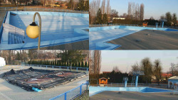 Areál koupaliště Hulín - sdružené snímky