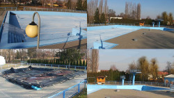 Areál koupaliště Hulín - sdružené snímky