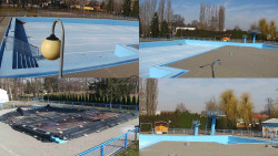 Areál koupaliště Hulín - sdružené snímky