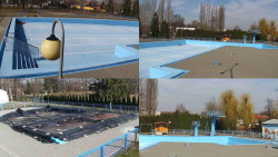 Areál koupaliště Hulín - sdružené snímky